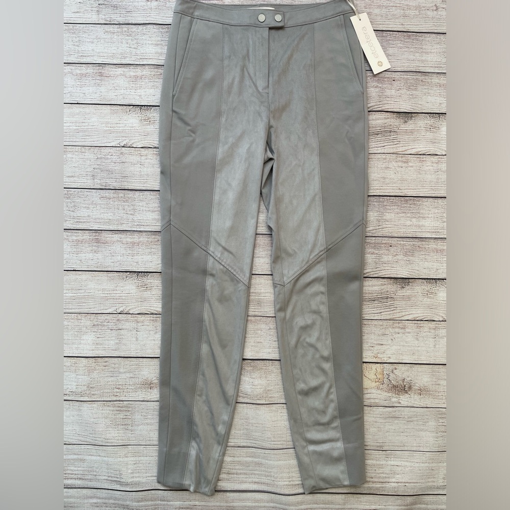 Etcetera NWT Graysen Faux Suede Pants Size 6